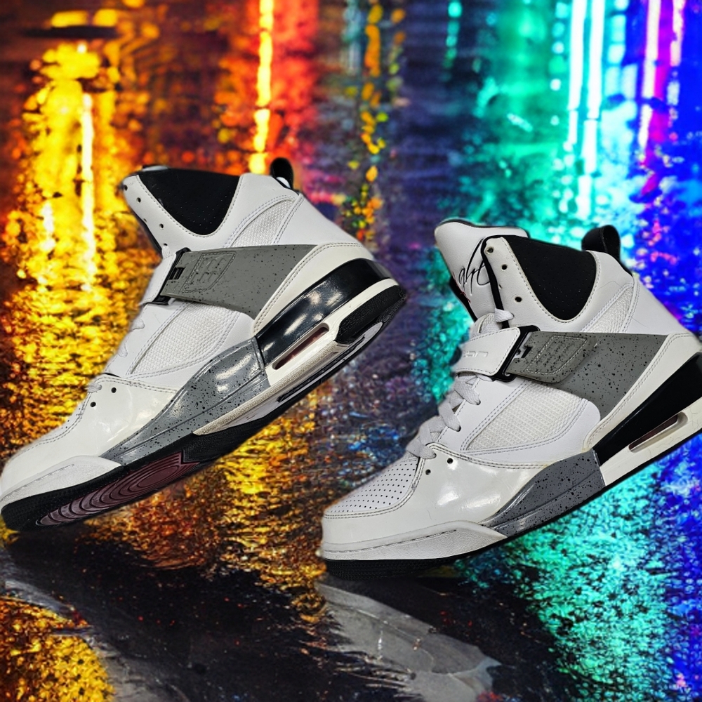 Air Jordan Flight 45 High CEMENT